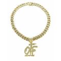 Hip Hop Only the Family OTF & 16 18 20 24 Iced Cuban Box Lock Chain Necklace