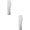 2 Pack Styling Comb for Men Combs Straightening Comb Salon Hair Comb Oily Hair Comb Major Styling Comb Abs Man Women s