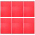 6pcs Light Filters Sheet Light Diffuser Film Light Gels Color Gels for Studio Video