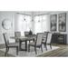 Signature Design by Ashley Foyland Black/Brown 7-Piece Dining Package