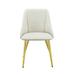 Side Chair(Set-2), White PU