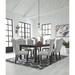 Signature Design by Ashley Jeanette Black/Gray 7-Piece Dining Package