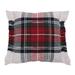 Pillow Perfect Christmas Indoor Decorative Throw Pillow, Complete with Zipper Closure