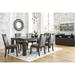 Signature Design by Ashley Hyndell Dark Brown 7-Piece Dining Package