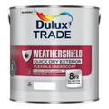 Dulux Trade Weathershield - Exterior Quick Drying Undercoat Pure Brilliant White 2.5L