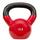 Sunny Health &amp; Fitness Sunny Health Fitness 15 lbs. Red Vinyl-covered Kettlebell for Strength and Power Training | NO. 066-15