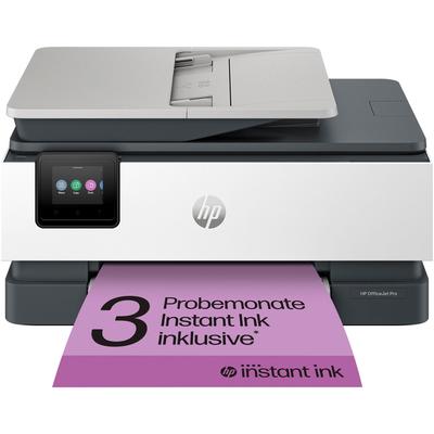 HP Multifunktionsdrucker "OfficeJet Pro 8122e" Drucker 3 Monate gratis Drucken mit HP Instant Ink inklusive grau Multifunktionsdrucker