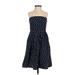 Vineyard Vines Casual Dress - Midi: Blue Stars Dresses - Women's Size 6