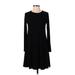 Old Navy Casual Dress - A-Line: Black Solid Dresses - Women's Size X-Small