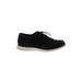 Cole Haan Flats: Black Color Block Shoes - Women's Size 7 1/2 - Almond Toe