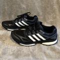 Adidas Shoes | Men's Adidas Size 11.5 Running Shoe In Black | Color: Black/White | Size: 11.5