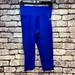 Adidas Pants & Jumpsuits | Adidas Blue Climalite Pull On Crop Pants Size Medium | Color: Blue | Size: M