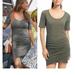 Athleta Dresses | Athleta Seeker Tee Dress | Color: Green | Size: M