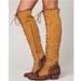 Free People Shoes | Jeffrey Campbell + Free People Joe’s Over The Knee Boot + Two Toned *Altered* | Color: Brown/Tan | Size: 8