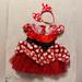 Disney Costumes | Minnie Mouse Costume Set 2t | Color: Red/White | Size: 2t