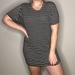 Brandy Melville Dresses | Brandy Melville Striped T-Shirt Dress | Color: Black/White | Size: One Size