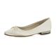 Rainbow Club Brautschuhe Brittany Ivory Satin/Fine Glitter (3.5)