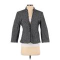 Ann Taylor Factory Jacket: Short Gray Jackets & Outerwear - Women's Size 4