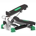 Fitness equipment with dumbbells Home stepper, stepper in situ, exercise bike, multifunction stepper, multifunction machine, hydraulic mini stepper stepper (Green) Hello