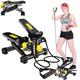 Stepper,Display Screen, Multi Function Treadmill Exercise Machine, Sports Weight Loss Hydraulic Mini Stovepipe Fitness Equipment, Household Installation Free, Mute
