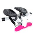 Stepper,Stair Machine, Mini Air Climber Twist Stair for Exercise Machine with Resistance Band and Display for Office Household Gym Indoor Sport