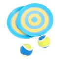 TOYANDONA 3pcs Sticky Ball Kid Safe Dartboard Kit Dart Toss Game Toss Ball Game Toss and Catch Utdoor Game Dart Board Toy Paddle Tennis Toy Toss Catch Game Outdoor Catch The Ball Child Nylon