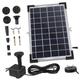 BUGUUYO Oxygen Pump Solar Aerator Pump Solar Panel Pump Kit Solar Powered Aerator Solar Powered Pond Aerator Solar Aerator for Fish Solar Aerator for Pond Glass Plate Outdoor Aquarium Pump