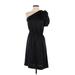 Marc by Marc Jacobs Cocktail Dress: Black Solid Dresses - Women's Size X-Small