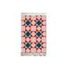 Blue/Pink Area Rug - East Urban Home Rectangle Cauthen Geometric Machine Made Power Loomed 2' x 2'11" Area Rug in Pink/Red/Blue | Wayfair