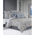 Rosdorf Park Khaysen Comforter Set Polyester/Polyfill in Blue/Gray | California King Comforter + 3 Additional Pieces | Wayfair