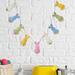 The Holiday Aisle® Glitter Felt Bunny Easter Garland in Green | 5 H x 60 W x 60 D in | Wayfair B5C0D0DFF73F46D8BA5BAA1C8A7D17C5