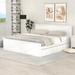 Gracie Oaks Katika Platform Bed Wood in White | 38.6 H x 81.9 W x 79.9 D in | Wayfair C3716EF3143F49318447407A3BE084A7