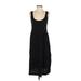 Gap Casual Dress - Midi Scoop Neck Sleeveless: Black Solid Dresses - Women's Size X-Small Petite