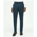 Brooks Brothers Men's Explorer Collection Slim Fit Wool Checked Suit Pants | Navy | Size 35 30