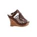 Guess Wedges: Brown Shoes - Women's Size 10