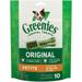 Greenies Original Dental Dog Treats Petite 10 Daily Treats