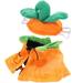 Has Decor Pet Halloween Costume Puppy Cosplay Halloween Dog Accessories Pet Halloween Pumpkin Dog Cape Puppy Clothing Plush