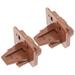 2 Sets Rail Positioner Vanity Desk Locking Drawer Slides Stopper Drawer Tracks Stopper Perfect Fit Drawer Guides Stop