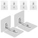 6 Pcs Furniture Fixing Stickers Kids Bookshelf Furniture Wall Anchor No Drill Furniture Anchor Bookcase Anchor Child