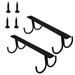 2 Sets Coffee Cup Hanger Household Rack Kitchen Supply Clothes Drying Mugs Bracket Drain Hooks