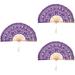 Set of 3 Lace Fan Women Home Decor European Style Bamboo Fans Hand Bride Women s