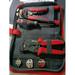 Dadypet Wire Crimper kit Pliers Crimper Tool Terminal Pliers End Terminals Wire Tool End Terminals Professional 4 1 Crimper Tool End Wire Crimpers Terminal Terminals Wire Red 4 1 Wire Yabuy Pristin