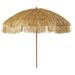 Mainstays 6 feet Beach Umbrella with Sand Anchor Thatched Tiki Umbrella