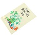 Irish Garden Flag St Patricks Day Festival Yard Outdoor Flags Decor The Banner Lawn Ornament Printed Banners