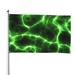 Kll Green Lightning Flag 4x6 Ft Parade Party Flag Outdoor Flag Decorative Flag Banner Flags Garden Flag Home House Flags