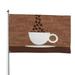 Kll Coffee Cafe Cup Flag 4x6 Ft Parade Party Flag Outdoor Flag Decorative Flag Banner Flags Garden Flag Home House Flags