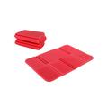 Fearlessin Sitting Mat Folding Camping Hiking Barbecue Seat Garden Cushion Reusable Chair Carrying Rest Seating Pad Accessory Red