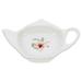 Ceramic Tea Bag Saucer Afternoon Organizer Decor Stuff for Kitchen Faicet Trinket Dish Holder