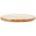 Solid Wood Round Stool Panel Surface Accessories Seat Wooden (29.5cm S) Chairs Replacement Canteen