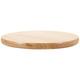 Solid Wood Round Stool Panel Surface Accessories Seat Wooden (29.5cm S) Chairs Replacement Canteen